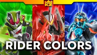 Colors of Kamen Rider