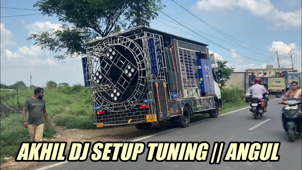 Настройка и тур DJ || Вибрация высокого давления || Установка AKHIL DJ