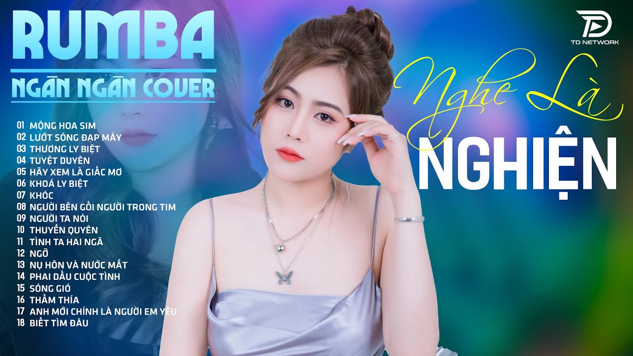 Chuyện Hoa Sim Bên Lưng Đồi,  THẤM THÍA NGÂN NGÂN COVER- Album Rumba Nhạc Trẻ Đặc Biệt Hay Nhất 2024