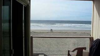 3755 Ocean Front Walk Vacation  Rental 858-484-4881.  , Balcony, Living, Dining, Kitchen.