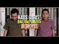 Unboxing Kaos Garis Garis Paling Laris Di Shopee - T Shirt Striped - Ribsgold