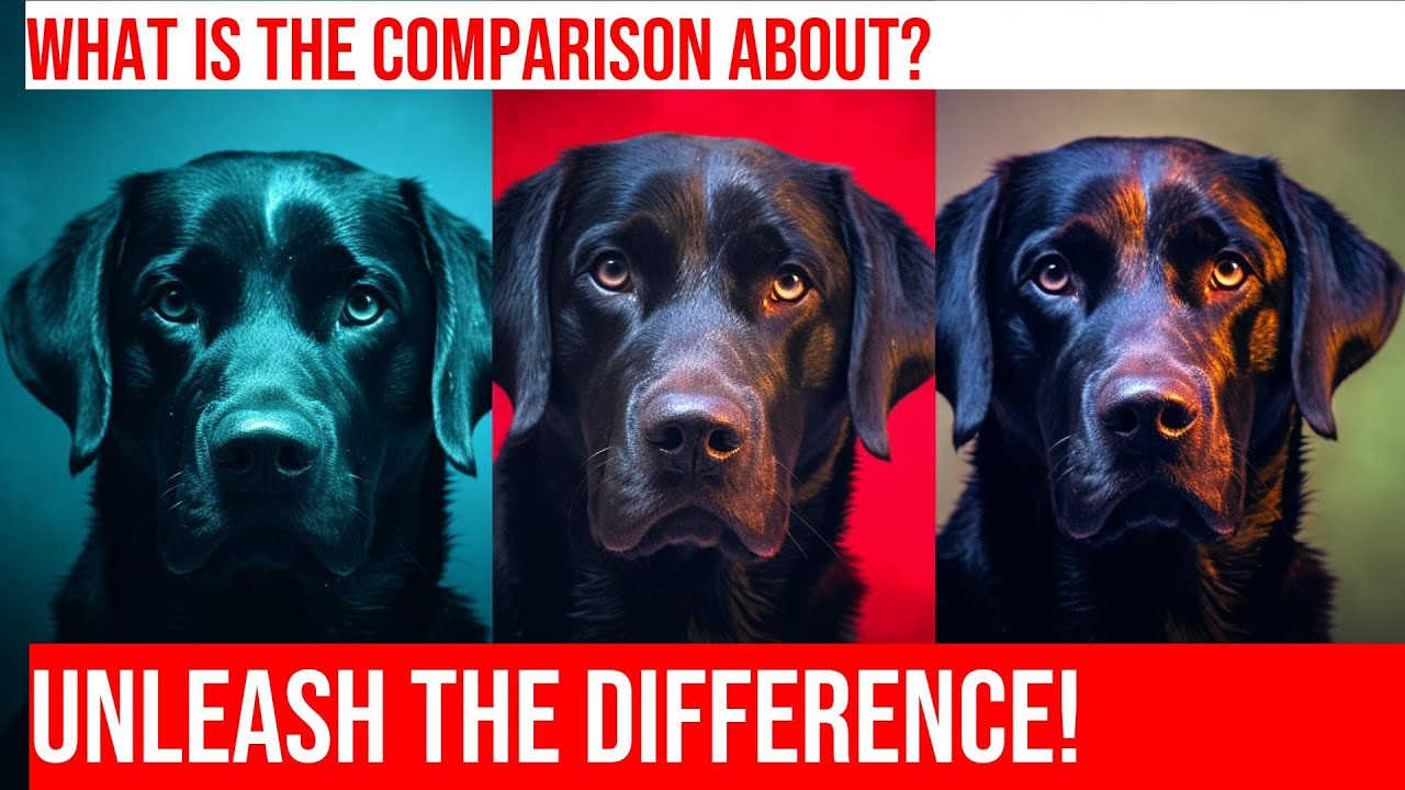 Labrador Retriever vs. Bearded Collie: A Size and Temperament Comparison