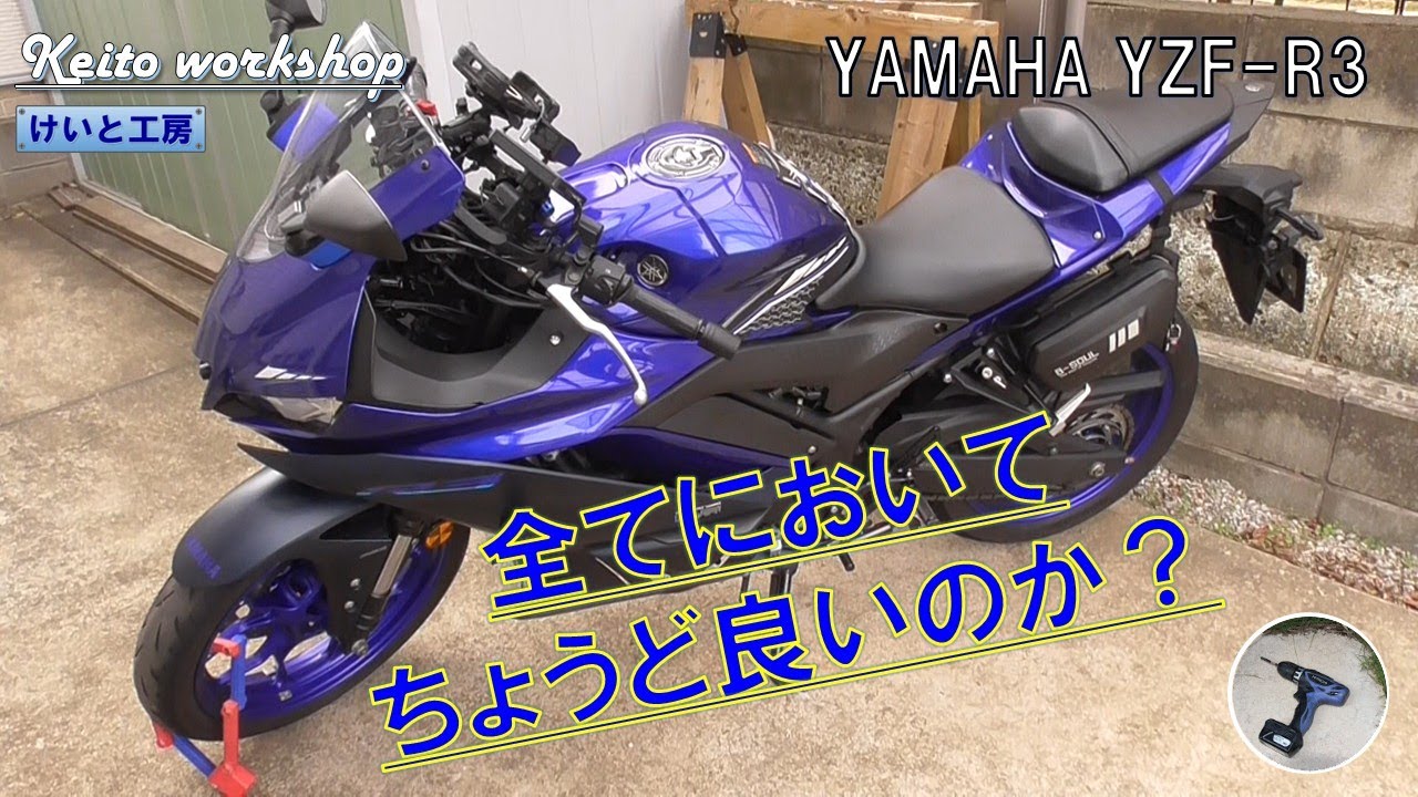 YZF-R3】1年で1万7千キロ乗った感想をオーナー目線で正直に報告