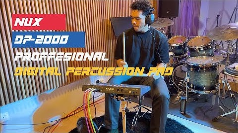 NUX DP-2000 Proffesional Digital Percussion Pad Demo