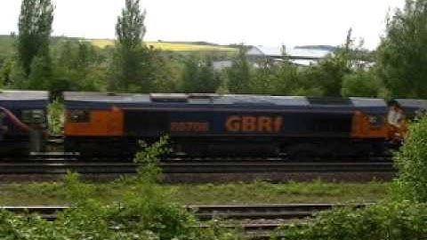 GBRf class 66 convoy (5 locos)!