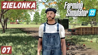 картинка: FS 22 - ZIELONKA.  Фруктовый САД.  Посадил Груши и Абрикосы.  Купил УДОБРЕНИЙ.  Починил ТРАКТОР # 07