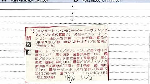 Conrad Hansen / Public Lesson in Tokyo 1988