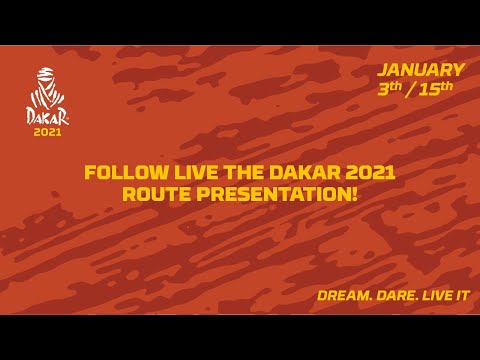 #Dakar2021 - Follow live the Dakar 2021 route presentation!