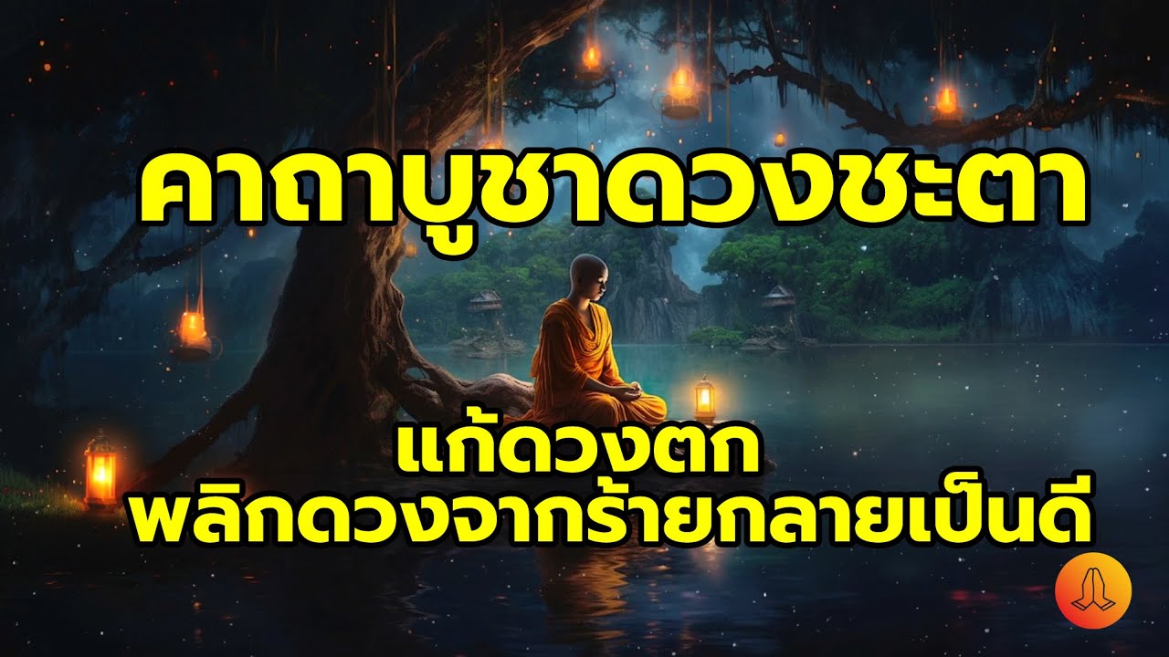 คาถาบูชาดวงชะตา 9 จบ แก้ดวงตก พลิกดวงจากร้ายกลายเป็นดี Fortune worship spell