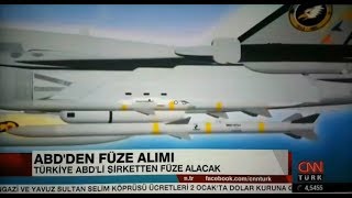 Türkiye ABD'den en öldürücü füze alıyor..AMRAAM havadan havaya füze satışı için sözleşme yaptı.
