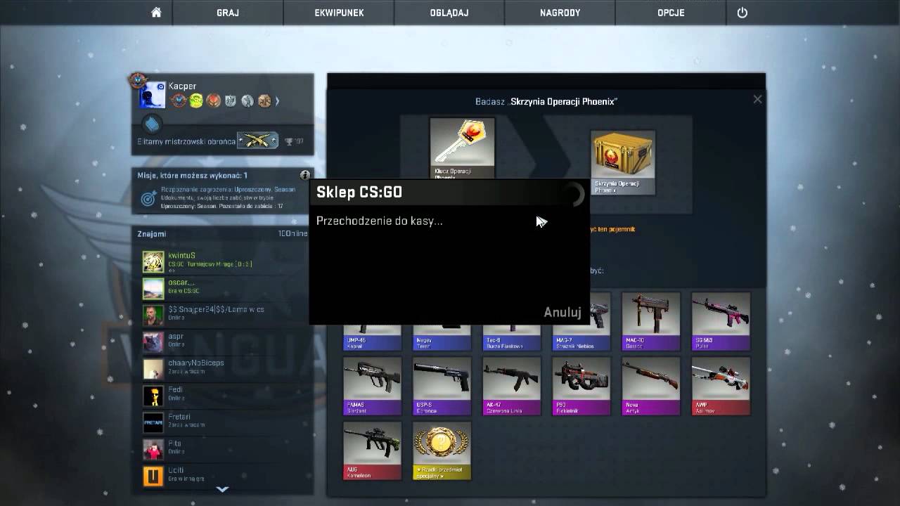 CS:GO | OPEN CASE - SZANSA MOJEGO ŻYCIA! KOSA!? - YouTube