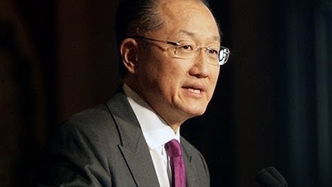 World Bank Group President: World Can End Extreme Poverty and Increase Shared Prosperity