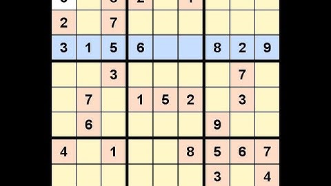 How to Solve Washington Post Sudoku Five Star May 8, 2022