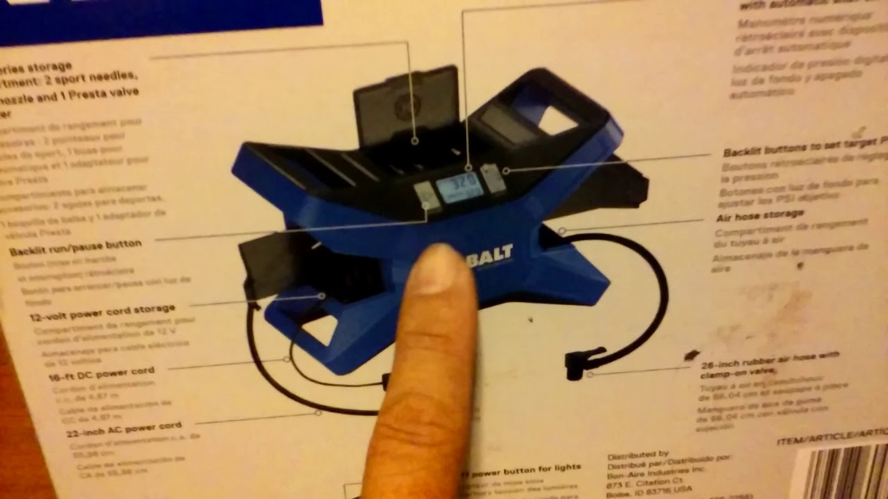 Why Kobalt 0791911 Dual Power Digital Tire Inflator - Best $50 - YouTube