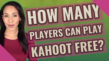 Does Kahoot have a player limit?