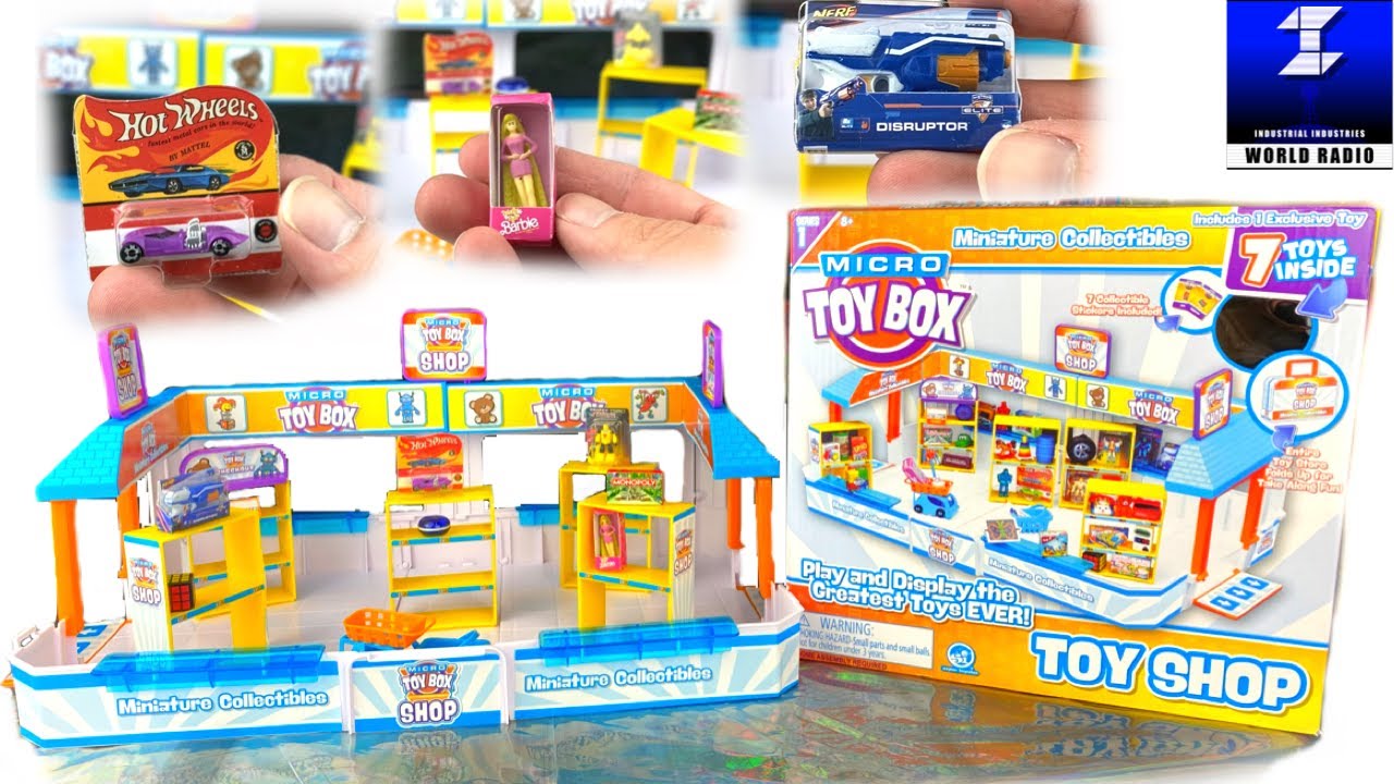 Micro Toy Shop Playset Unboxing And Building | Micro Toy Box - Youtube