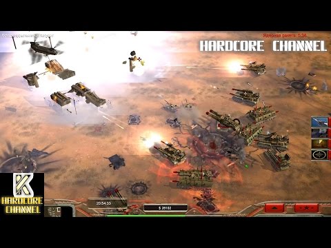 Видео: Generals Zero Hour Contra 007 FINAL - Hardcore - Китайский танковый генерал - Красный дракон