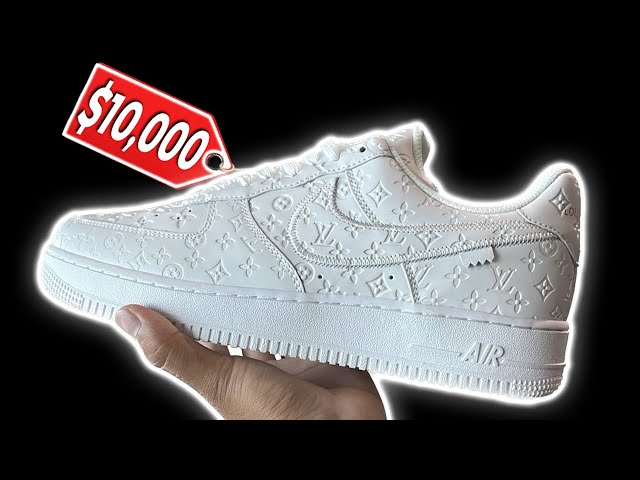 Bigboy Cheng's Louis Vuitton x Nike Air Force 1 Hits StockX at an