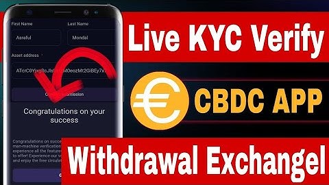 CBDC KYC And Withdraw Update || CBDC Mining KYC Update || CBDC Listing