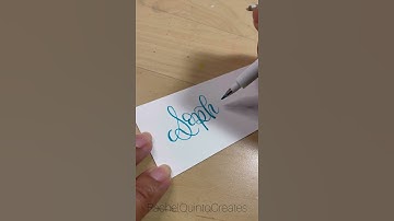 Lettering names || Sophia #shorts