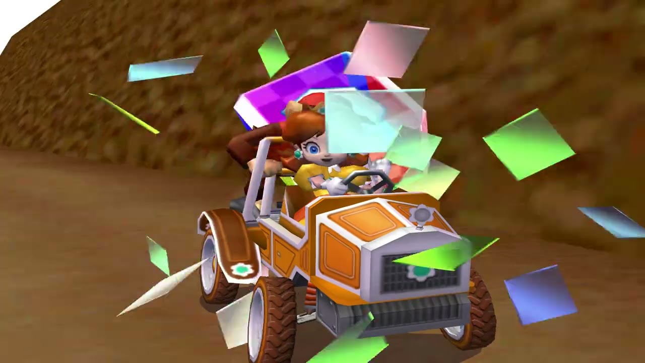 Mario Kart Double Dash!! (Gamecube) - Custom Flower Cup 1 [200cc] (Diddy Kong & Daisy)