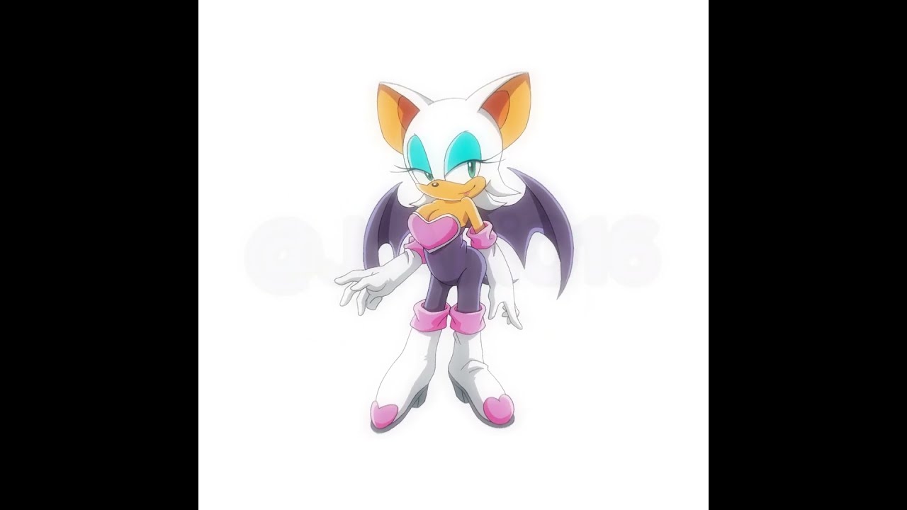  ON TOP OF CARS Rouge The Bat Sonic Shorts