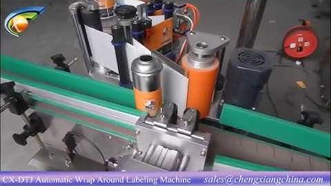 CX-DTJ Automatic Wrap Around Labeling Machine