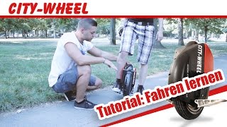 Airwheel Anfänger-Tutorial | Basics für das City-Wheel: Aufsteigen, Bremsen, Fahren lernen