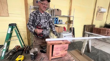 Greg details how to build your own tree swallow house.