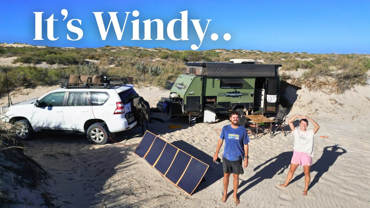 Реальность удаленного пляжного кемпинга на Нингалу в межсезонье