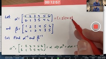 Find Permutation Inverses and Products (Permutation Groups in Abstract Algebra)