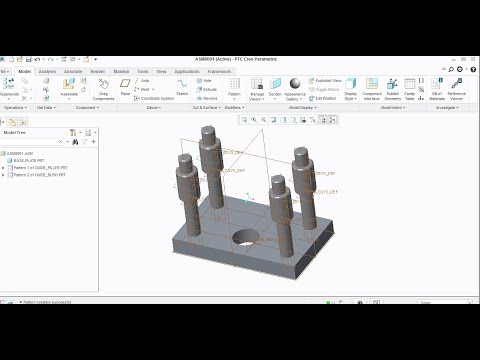 REFERENCE PATTERN IN CREO PARAMETRIC