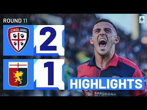 Cagliari Genoa Goals And Highlights