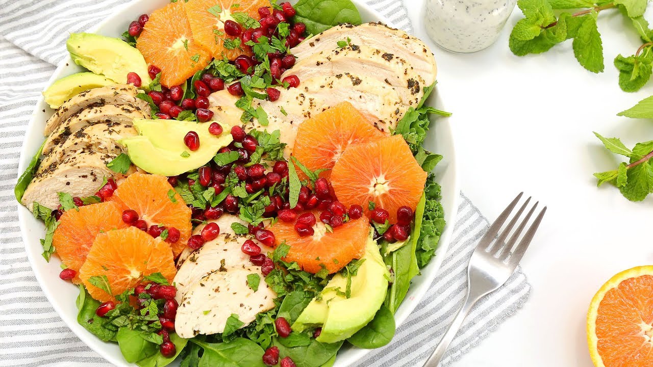 3 PROTEIN PACKED Salad Recipes | Healthy Meal Plans | The Domestic Geek