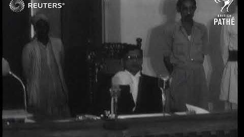 INDIA: Proces tegen Gandhi-moordenaar Nathuram Godse begint in New Delhi (1948)