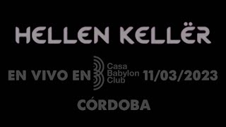 Video thumbnail of "HELLEN KELLËR - "Mr. Rock and Roll" - 11/03/2023 - Casa Babylon Club, Córdoba"