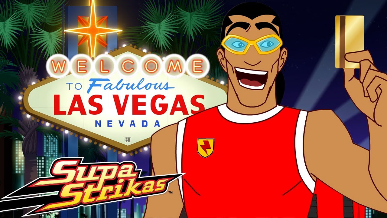 ⁣Supa Strikas | Cheer and Loafing in Las Vegas! | Full Episode | Soccer Cartoons for Kids