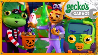 The Haunted Car Wash | Gecko's Garage | Trucks For Children | Cartoons For Kids