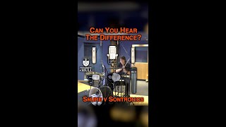 Can You Hear The Difference? Full Drum Kit Shure Mics Vs. Sontronics Mics
