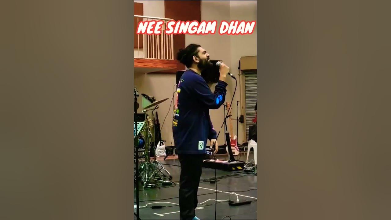 Nee singam dhan by Sid Sriram Unplugged