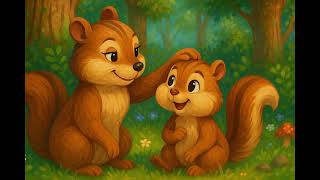 Хрумко та Золотий Горішок| Як бурундучок навчився остерігатися лиходіїв| Повчальна казка українською