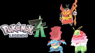 Pokémon Legends: Z-A How to Get Mega Emboar & Mega Feraligatr & Mega Meganium