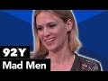 Matthew weiner january jones and jessica par on mad men and the wives of don draper