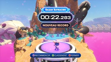 ASTRO BOT Twin-Frog-Trouble Speedrun in 22.283 (Former Top 4)