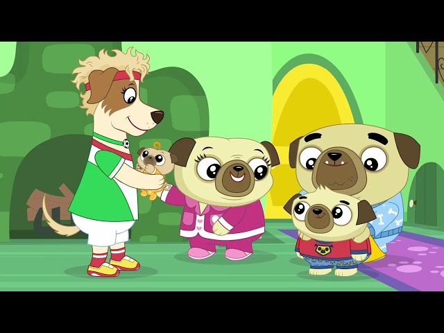 Puggy House Guest | Chip and Potato | Cartoons for Kids | WildBrain Zoo class=