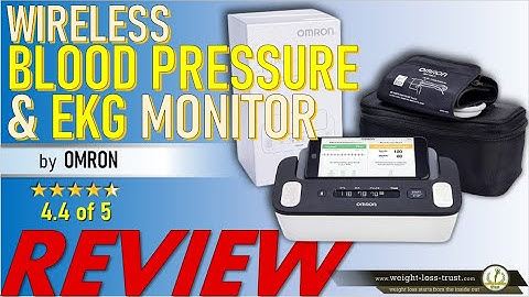 Omron complete wireless upper arm blood pressure monitor with ekg