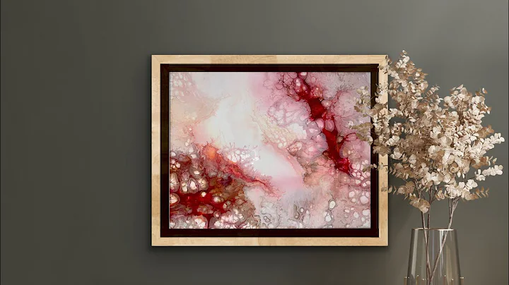 CINNAMON HEARTS  EYE CANDY Shadow Pour #fluidart #...