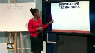 CSEC English A - Persuasive Writing