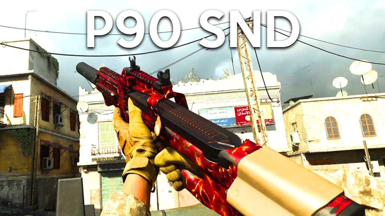 The P90 is so Underrated - Modern Warfare Search and Destroy