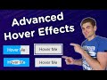 Advanced Button Hover Animations - CSS Only